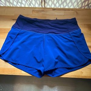 Lululemon blue shorts